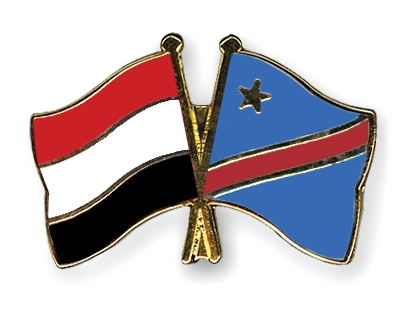 Fahnen Pins Jemen Kongo-Demokratische-Republik