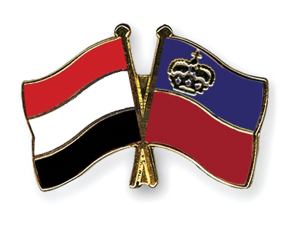 Fahnen Pins Jemen Liechtenstein