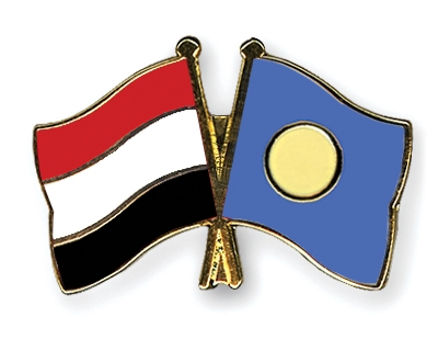 Fahnen Pins Jemen Palau