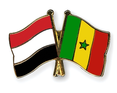 Fahnen Pins Jemen Senegal