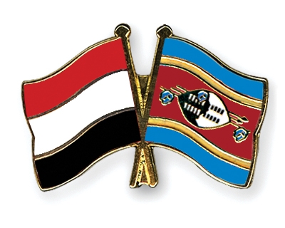 Fahnen Pins Jemen Swasiland