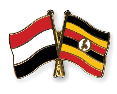 Fahnen Pins Jemen Uganda