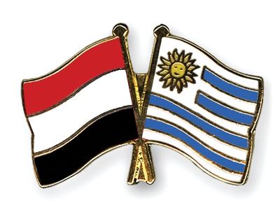 Fahnen Pins Jemen Uruguay