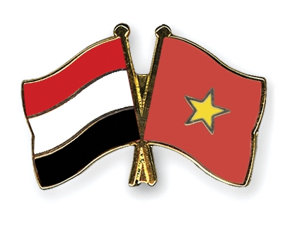 Fahnen Pins Jemen Vietnam