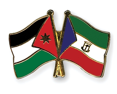 Fahnen Pins Jordanien quatorialguinea