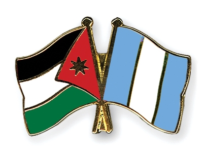 Fahnen Pins Jordanien Guatemala