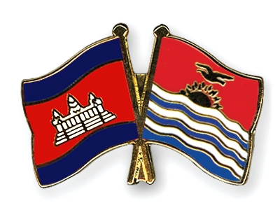 Fahnen Pins Kambodscha Kiribati