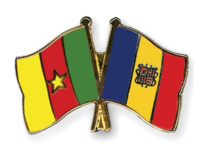 Fahnen Pins Kamerun Andorra