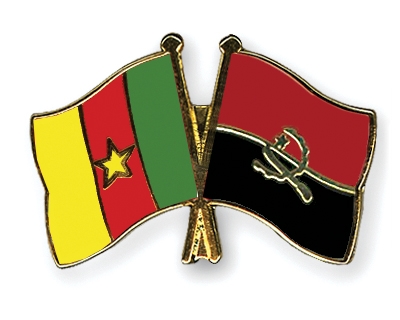 Fahnen Pins Kamerun Angola