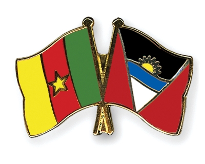 Fahnen Pins Kamerun Antigua-und-Barbuda