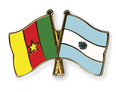 Fahnen Pins Kamerun Argentinien