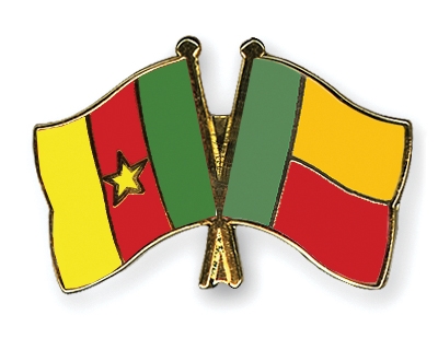 Fahnen Pins Kamerun Benin
