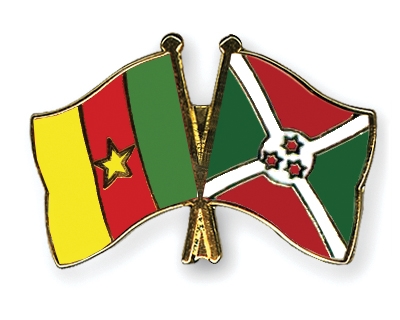 Fahnen Pins Kamerun Burundi