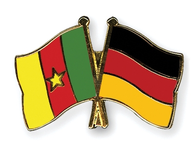 Fahnen Pins Kamerun Deutschland