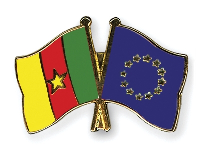 Fahnen Pins Kamerun Europa