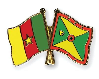 Fahnen Pins Kamerun Grenada