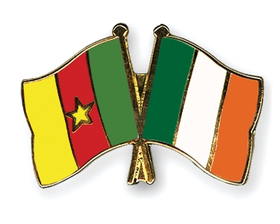Fahnen Pins Kamerun Irland