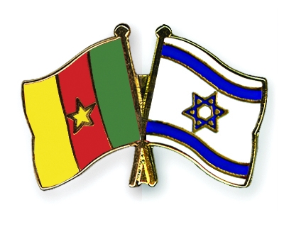 Fahnen Pins Kamerun Israel