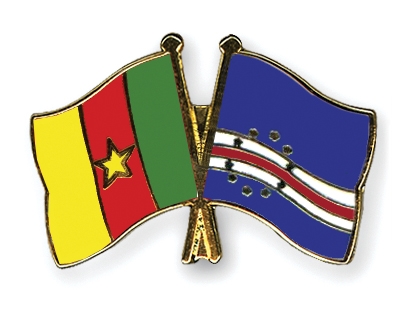 Fahnen Pins Kamerun Kap-Verde