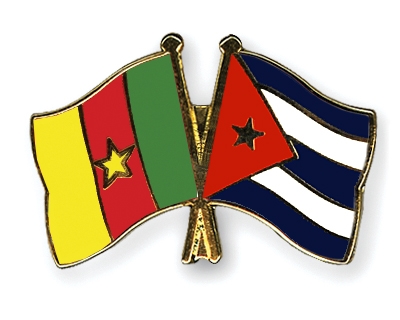 Fahnen Pins Kamerun Kuba