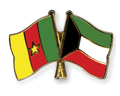 Fahnen Pins Kamerun Kuwait