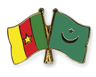 Fahnen Pins Kamerun Mauretanien