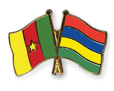 Fahnen Pins Kamerun Mauritius
