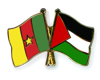 Fahnen Pins Kamerun Palstina