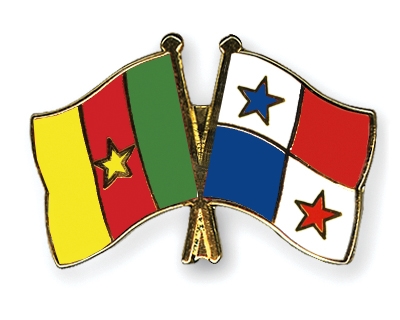 Fahnen Pins Kamerun Panama