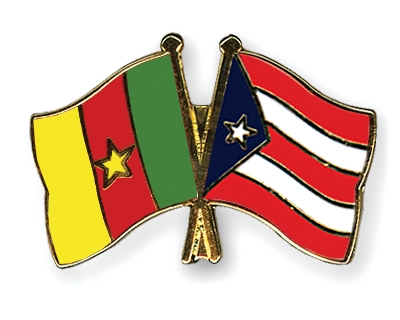 Fahnen Pins Kamerun Puerto-Rico