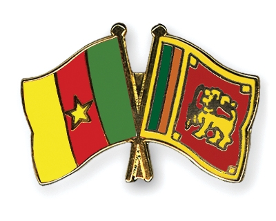 Fahnen Pins Kamerun Sri-Lanka