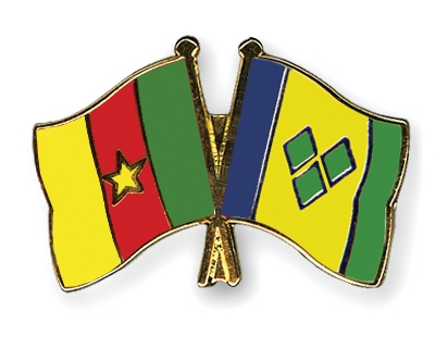 Fahnen Pins Kamerun St-Vincent-und-die-Grenadinen