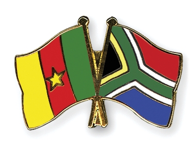 Fahnen Pins Kamerun Sdafrika