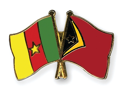 Fahnen Pins Kamerun Timor-Leste