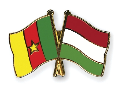 Fahnen Pins Kamerun Ungarn