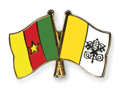 Fahnen Pins Kamerun Vatikanstadt
