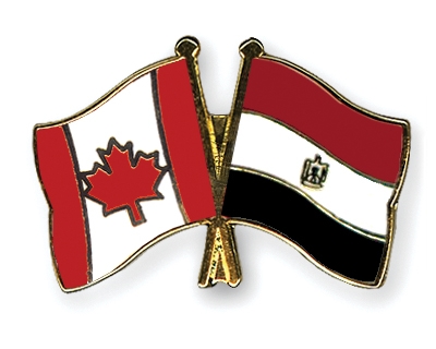 Fahnen Pins Kanada gypten