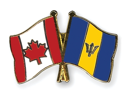 Fahnen Pins Kanada Barbados