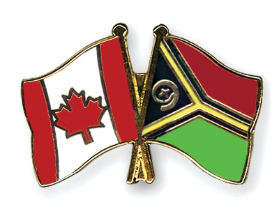 Fahnen Pins Kanada Vanuatu