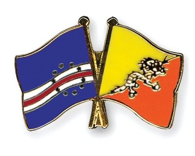 Fahnen Pins Kap-Verde Bhutan