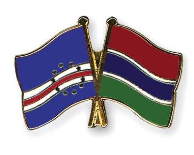 Fahnen Pins Kap-Verde Gambia