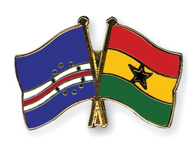 Fahnen Pins Kap-Verde Ghana