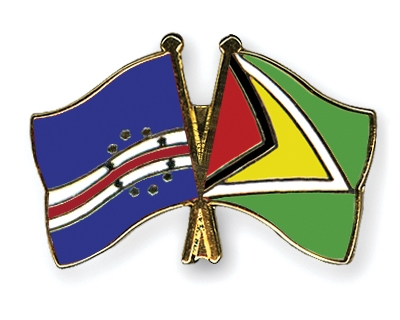 Fahnen Pins Kap-Verde Guyana