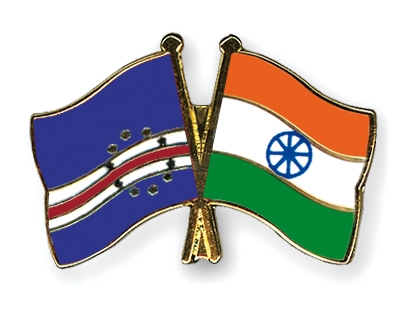 Fahnen Pins Kap-Verde Indien