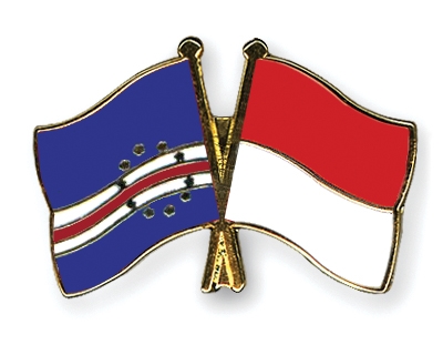 Fahnen Pins Kap-Verde Indonesien