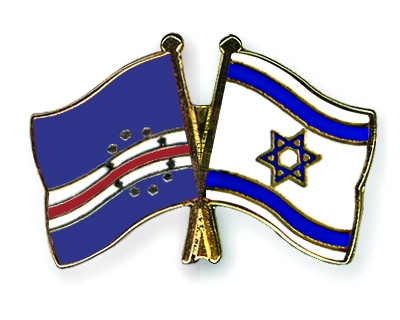 Fahnen Pins Kap-Verde Israel