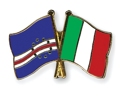 Fahnen Pins Kap-Verde Italien