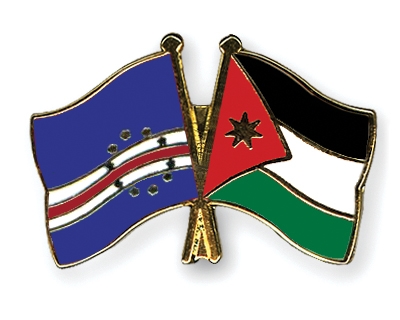 Fahnen Pins Kap-Verde Jordanien