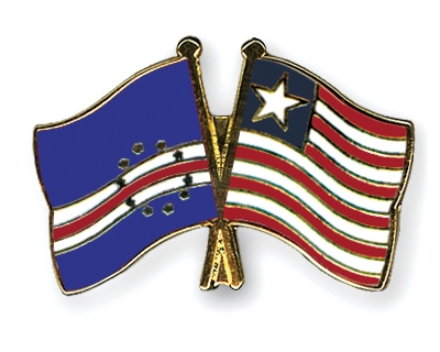 Fahnen Pins Kap-Verde Liberia