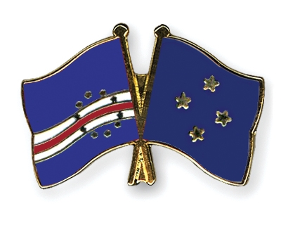 Fahnen Pins Kap-Verde Mikronesien